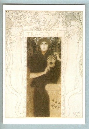 Gustav klimt carte postale - klimt,