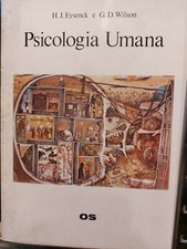 PSICOLOGIA UMANA H. J. EYSENCK e G. D. WILSON M1