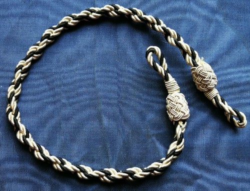 Soggolo cordone argento - cordone,