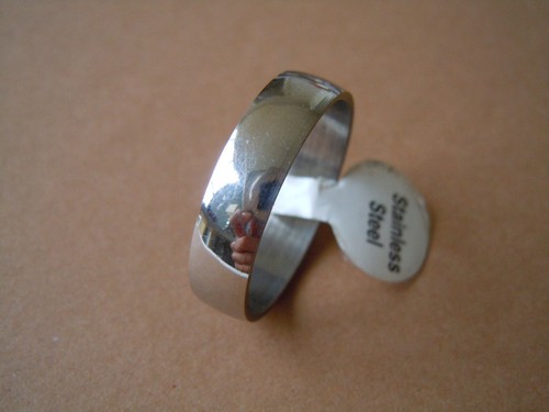 Acciaio inox uomo - uomo, anello