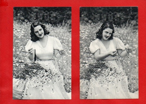 Donna tra fiori - donna, i