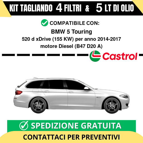 Tagliando per bmw touring - tagliando,