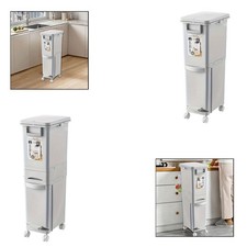 Pattumiera da cucina a doppio