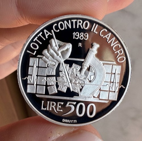500 lire 1989 lotta - 1989,