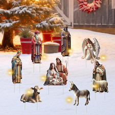 Presepe Di Natale per Esterni