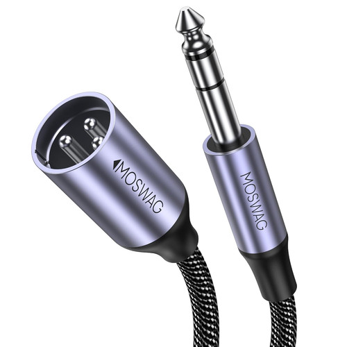 Cavo jack xlr 35mm trs - a, xlr,