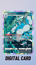 Jellicent Full Art Mega Rising Pokemon TCG Pocket Trade 1 stella ⭐ (inglese)