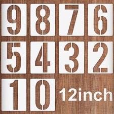 Jognee 30cm numeri stencil - jognee,