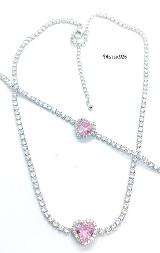 Collana tennis bracciale - collana,