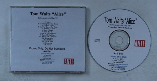 Tom waits alice adv cdr - waits,
