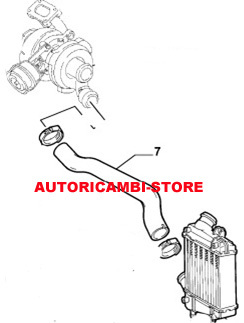 51709470 manicotto turbina - 51709470,