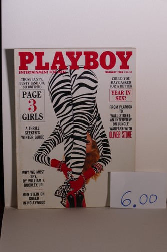 Lot four playboy magazines - four,