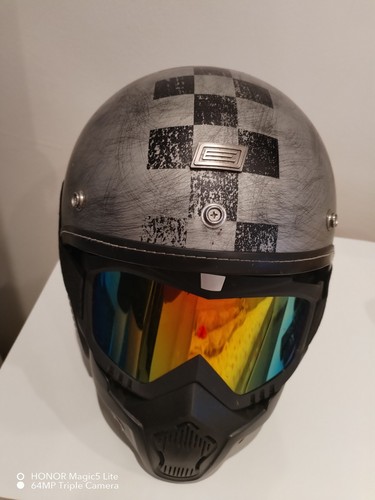 Casco jet moto - casco,