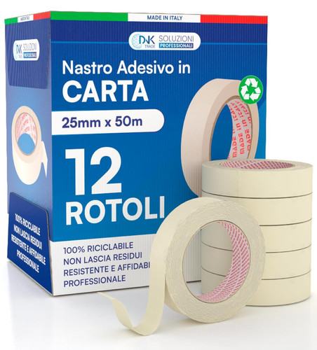 Nastro carta 12 - -, rotoli
