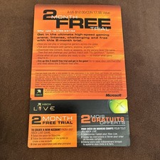 NEW XBOX Live: 2 Month Free