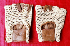 GUANTI GUIDA TAZIO OMP IN PELLE E COTONE IB/747/M MEDIUM NOS