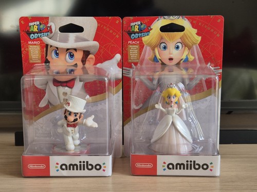 Amiibo mario peach sposi - -,