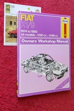 FIAT X1/9 HAYNES Manuale
