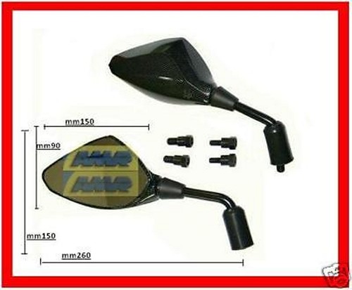 Coppia specchi moto tipo - coppia,
