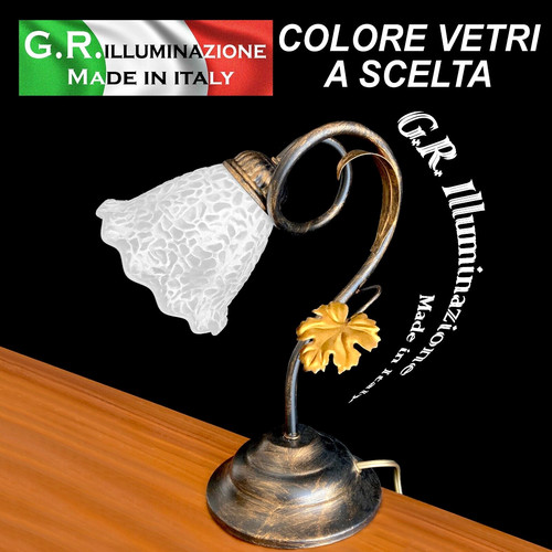 Lumetto ferro battuto - lumetto,