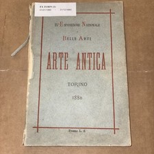 esposizione nazionale di belle arti arte antica torino 1880