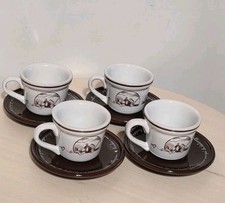 4 Tazzinr Caffè con Piattini