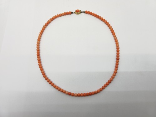 Collana corallo rosa argento - corallo, e