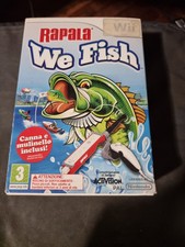 Rapala's We Fish Nintendo Wii Italiano Completo ITA