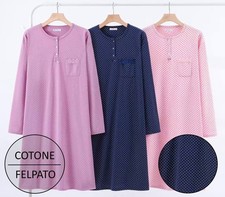 CAMICIA NOTTE DONNA FARFALLA
