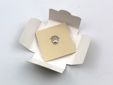 Originale Rolex Spilla Argento