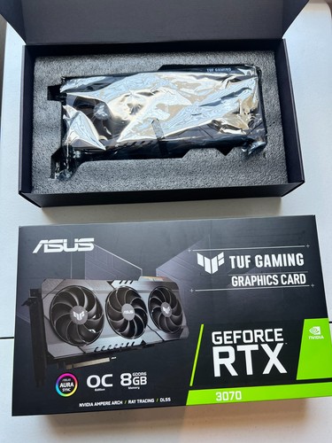 Asus tuf rtx 3070 - 8gb, gddr6