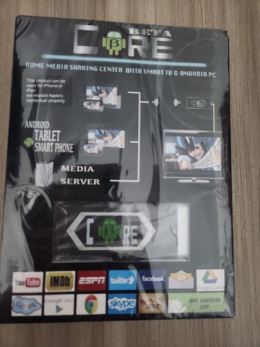 Core home media sharing - sharing, center