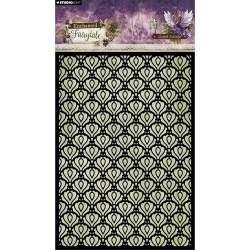 Stencil fiori chiusi enchanted - chiusi,