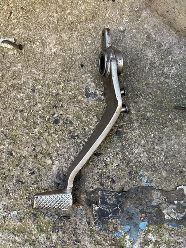 Leva pedale freno posteriore - leva,