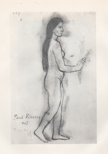 Pablo picasso nudo - picasso, femminile
