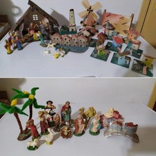 Grande lotto per presepio vintage