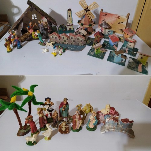 Grande lotto per - , presepio