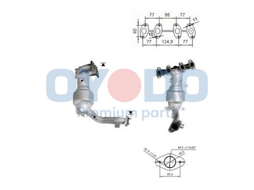 Catalizzatore per fiat punto - per,