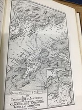 CARTA MARINA VINTAGE / MAPPA NAUTICA 1961 - Irlanda Kilmakilloge Ardgroom & Sneem