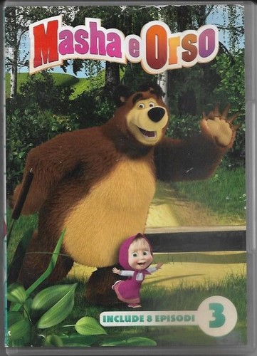 Masha orso vol 3 - orso, dvd