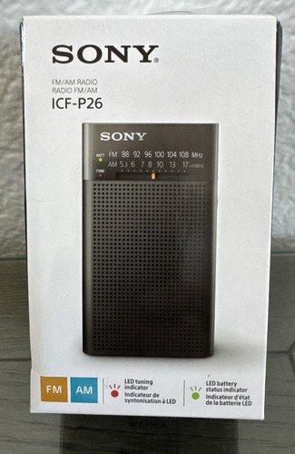 Sony icfp26 icf p26 indicatori - sony,