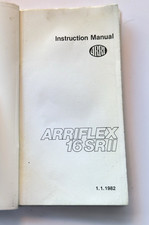 ARRI 16SR2 SRII Manuale