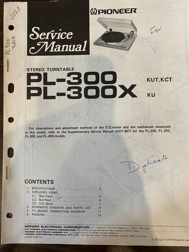 Pioneer 300 300x - pioneer, pl-300