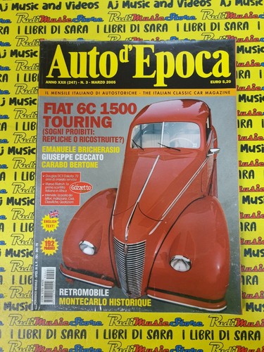 Rivista auto epoca anno xxii - d'epoca,