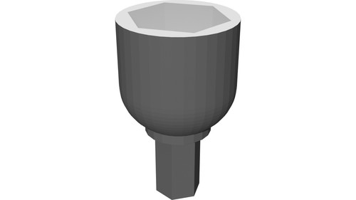 Adattatore connettore - connettore, m8