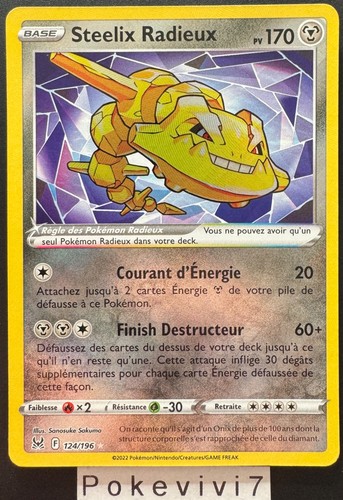 Carte pokemon steelix - carte,