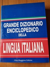 GRANDE DIZIONARIO ENCICLOPEDICO DELLA LINGUA ITALIANA – 2 volumi – Orsa Maggiore