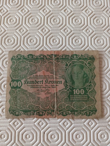 Banconota 100 corone - banconota, austria