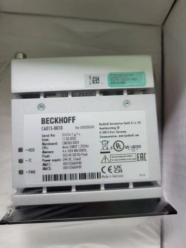 Beckhoff c6015 0010 twincat3 - beckhoff, c6015-0010