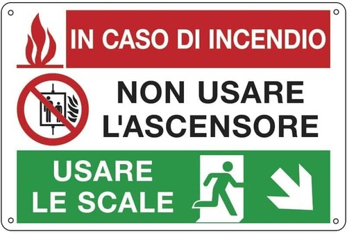 Cartello segnaletico in - segnaletico, caso